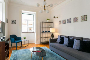 JOIVY Splendid 2BR flat in Bairro Alto, nearby Luís de Camões Square